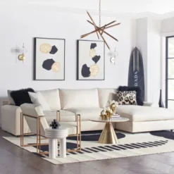 Leopard Pillow 18" - Black