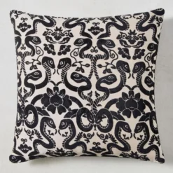 Giardino Pillow 22" - Black