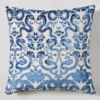 Giardino Pillow 22" - Navy