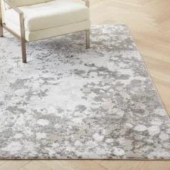 Mercury Rug - Silver