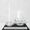 Crystal Lotus Candlelight Collection
