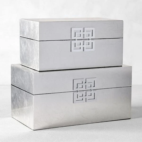 Ming Boxes - Set Of 2 - Image 2