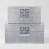 Ming Boxes - Set Of 2