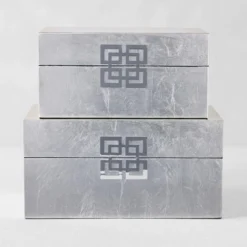 Ming Boxes - Set Of 2
