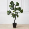 Faux Fiddle Leaf Tree