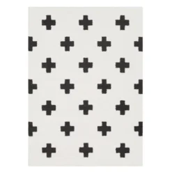 Amina Rug - White/Black