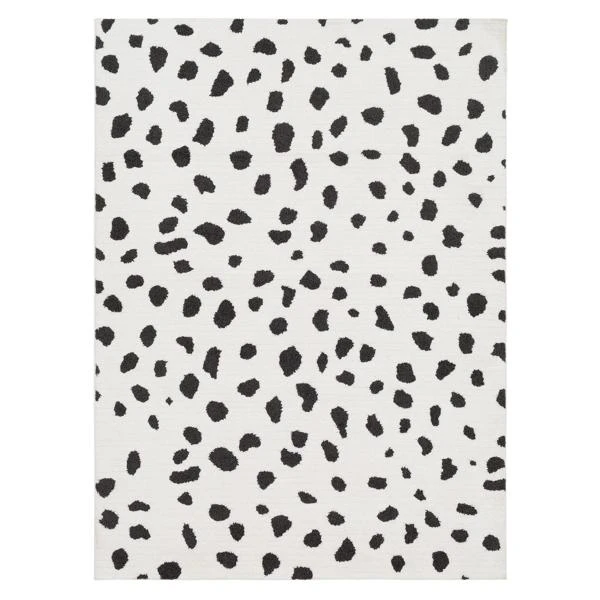 Nahla Rug - White/Black - Image 3