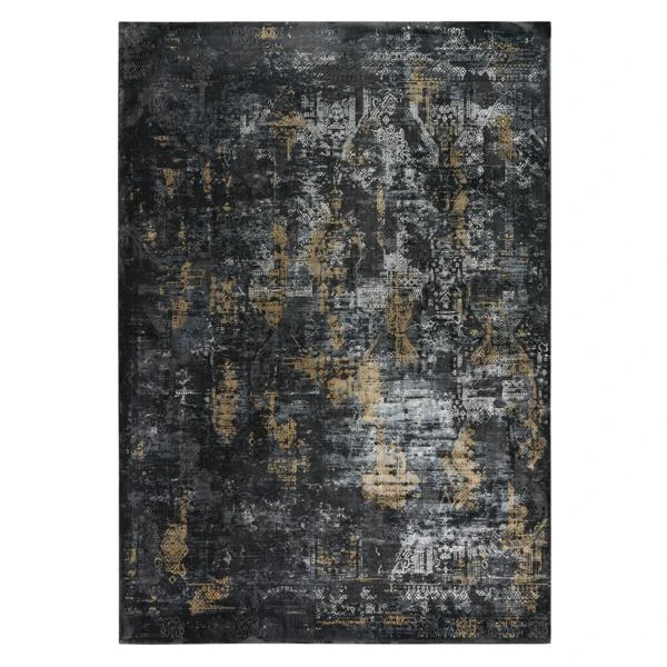 2'7" X 9'6" Prosperous Rug - Grey
