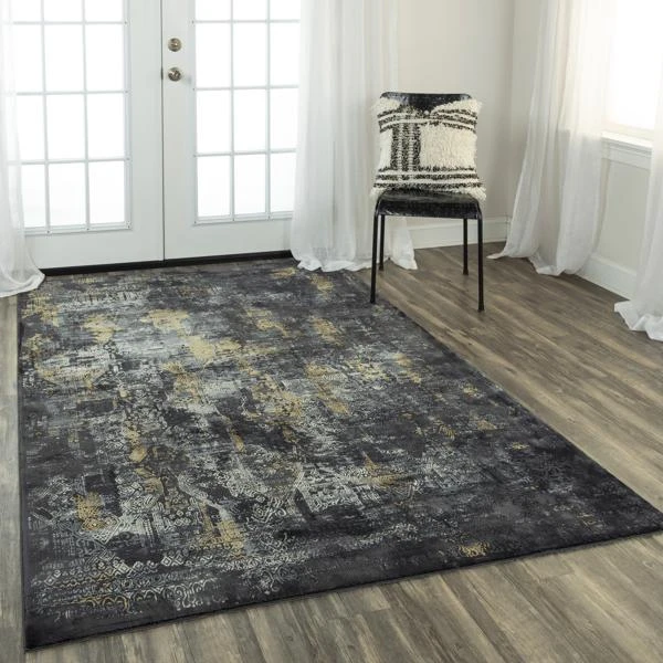 2'7" X 9'6" Prosperous Rug - Grey - Image 6