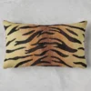 Tanzania Lumbar Pillow - Black/Tan