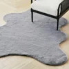 Lapin Animal Shaped Rug - Grey