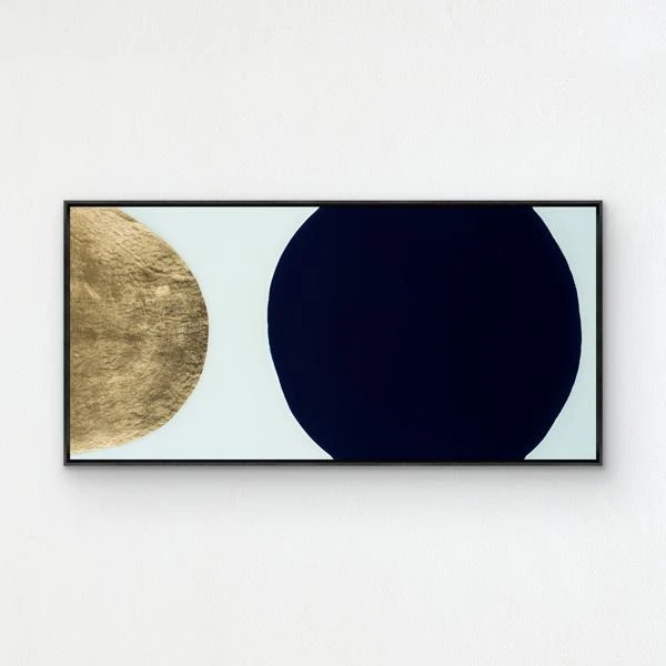 Gold And Indigo Orb - Small