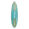 Aqua And Gold Milan Surfboard