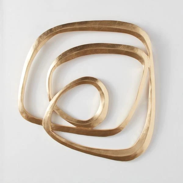 Infinity 2 Wall Decor - Gold