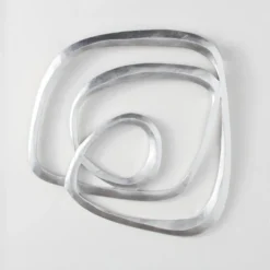 Infinity 2 Wall Decor - Silver
